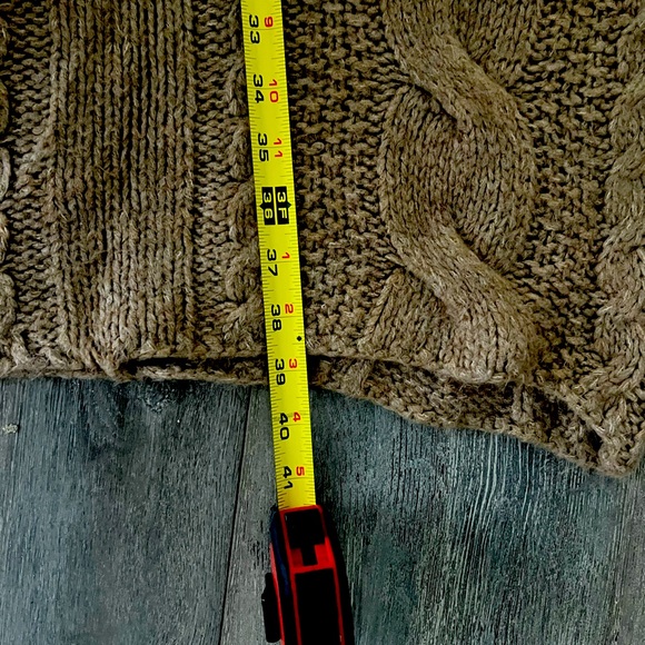 Anthropology Cable Knit Poncho - Picture 3 of 6